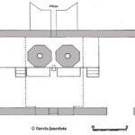 Planta del molino de Nagore Dibujo de García Jaurrieta. 1998.
